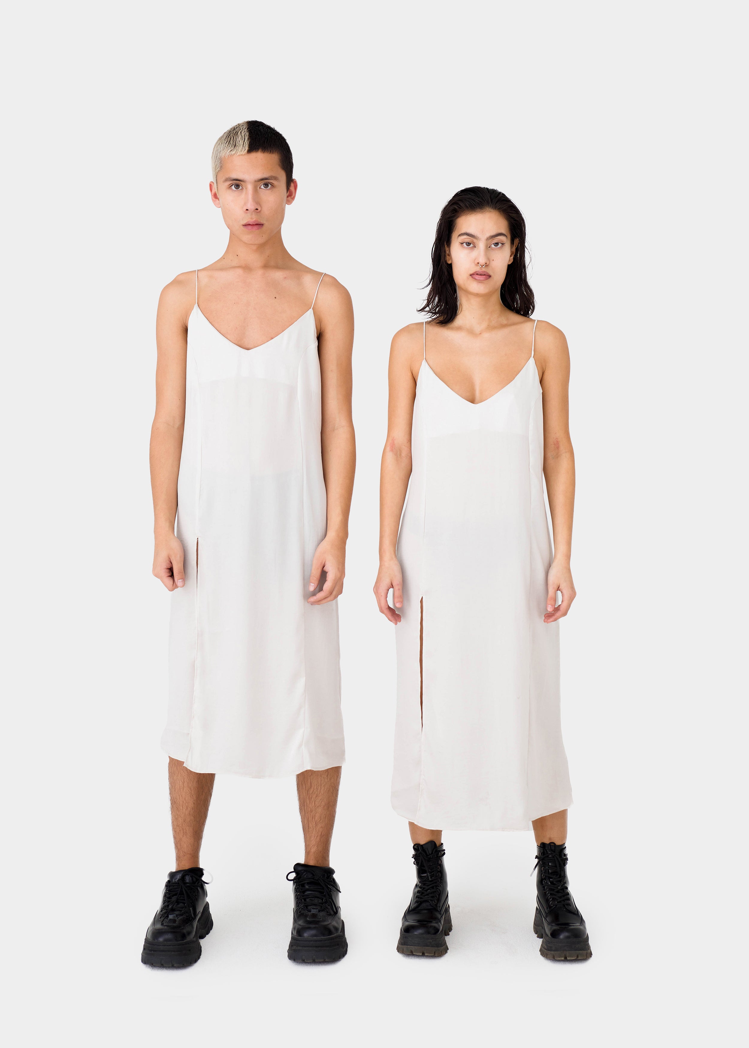 Lua Slip Dress in Ivory – DANG STHLM