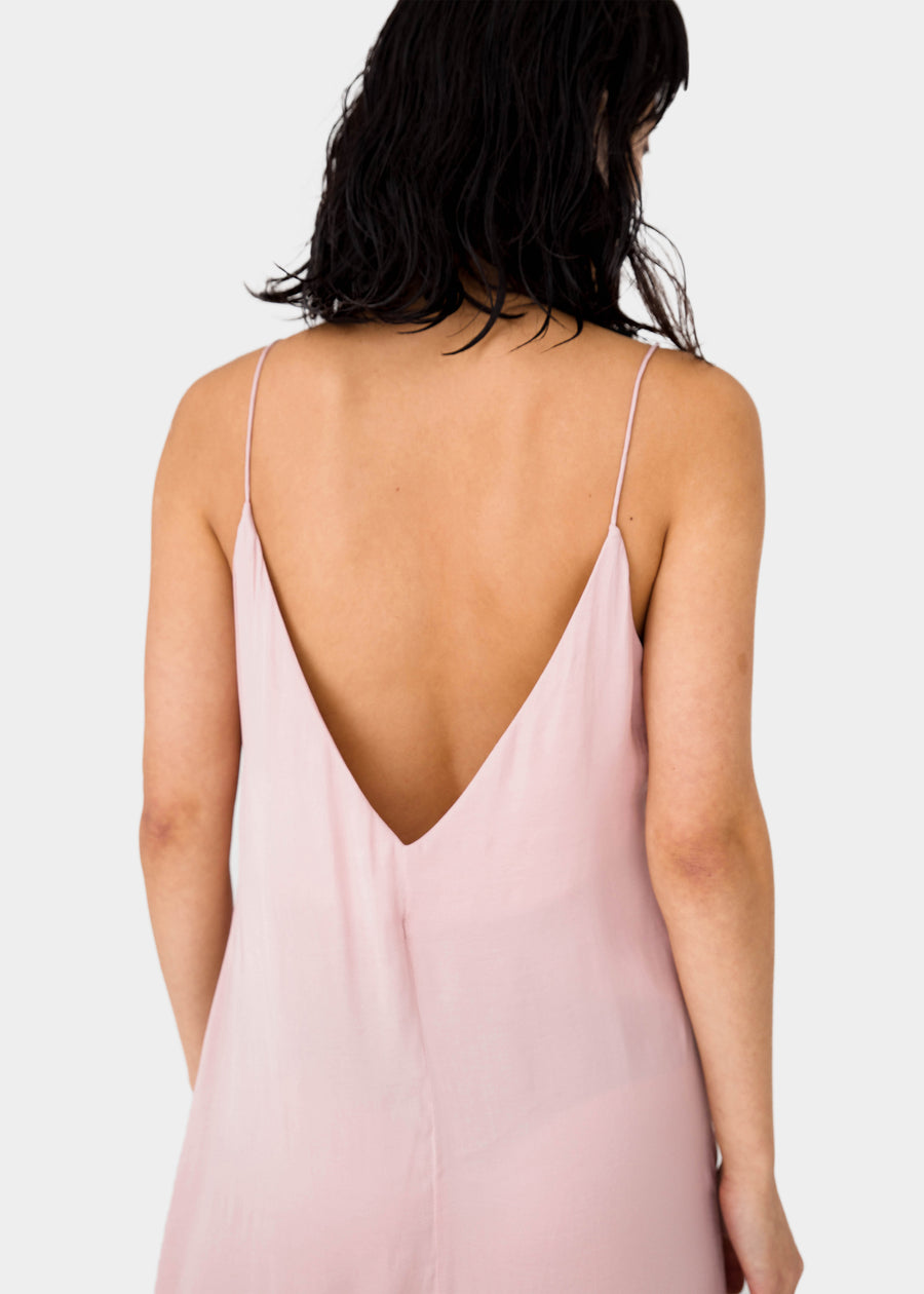 Lua Slip Dress in Pink – DANG STHLM